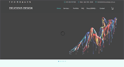 Desktop Screenshot of deliciousdesign.com.au